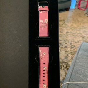 Coach Apple Watch Band 38mm or 40mm Pink